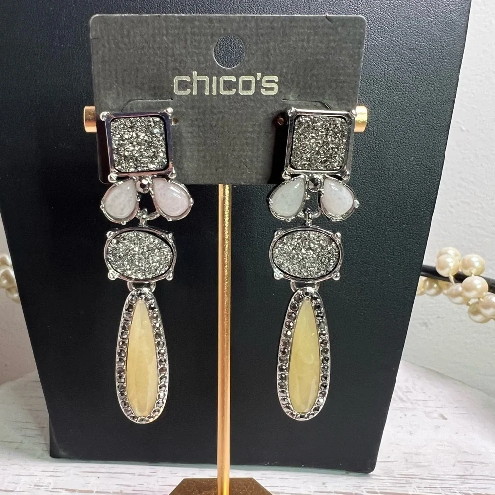 Chico’s Donna Lin Pierced Earrings D18